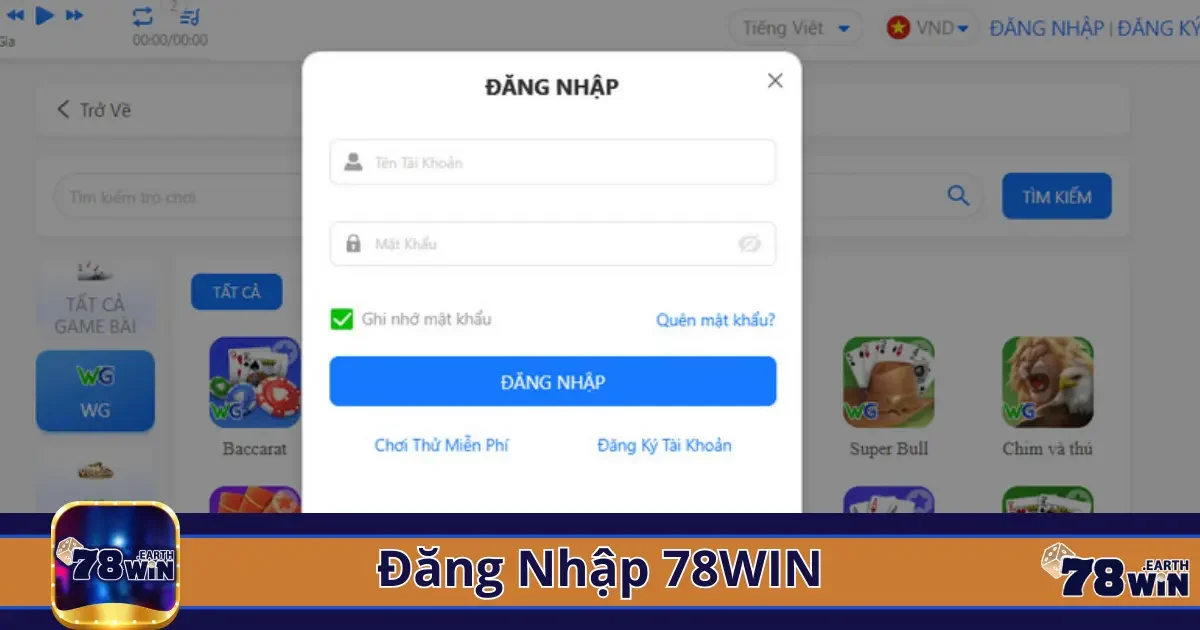 Đăng Nhập 78Win - Truy Cập Nhanh, Giải Trí Không Giới Hạn 2 Xử lý lỗi khi không thể đăng nhập tại 78win một cách hiệu quả
