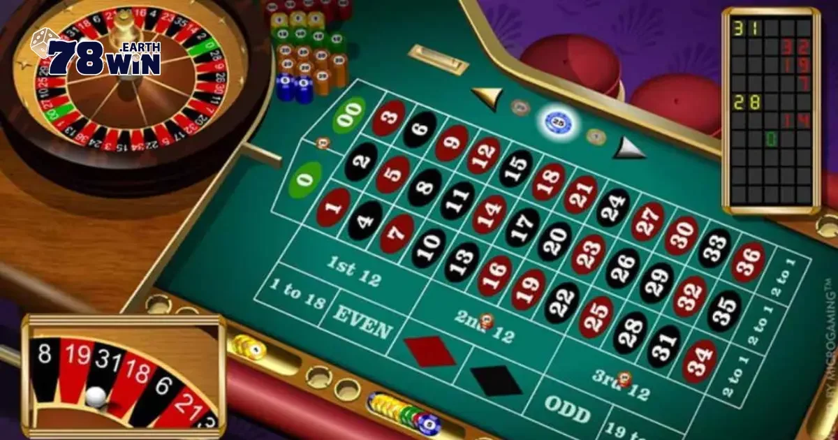 Roulette 78Win – Vòng Quay May Mắn Nhiều Cơ Hội Thắng Lớn 3 Các loại cược trong Roulette